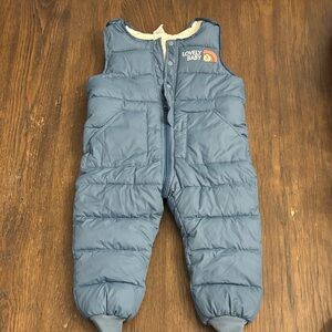 NWOT Lovely Baby Blue Puffer Snowsuit Toddler